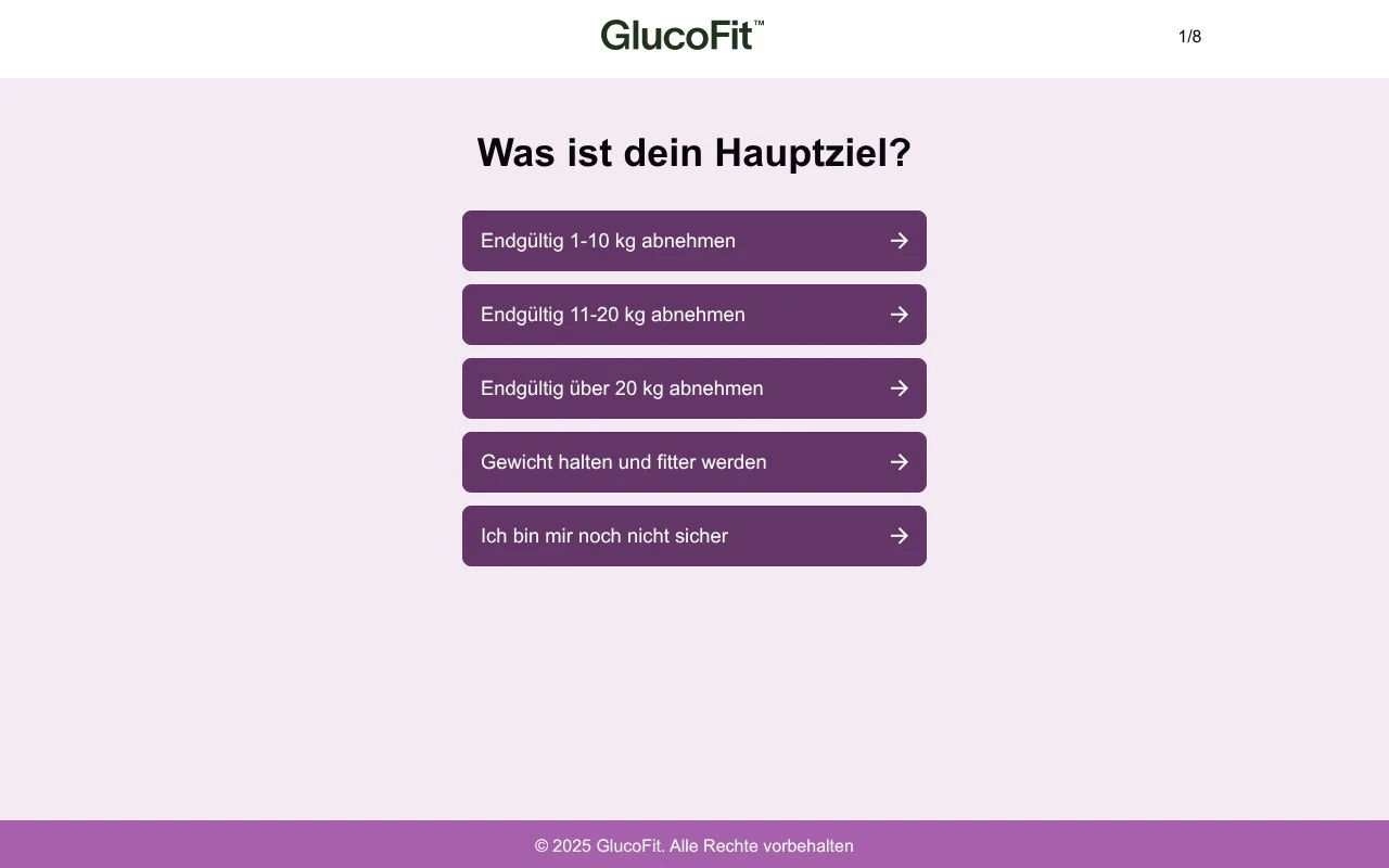 Umfrage | GlucoFit